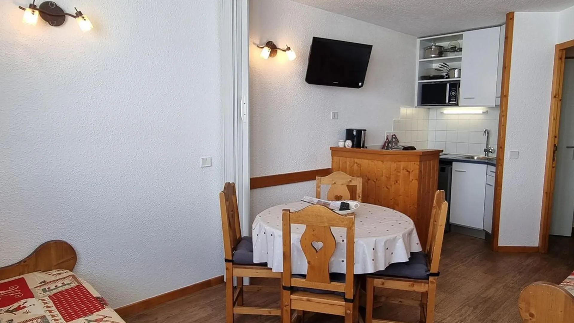 Studio Lumineux Au Pied Des Pistes Avec Balcon Expose Sud - Fr-1-181-2568 La Plagne Apartment